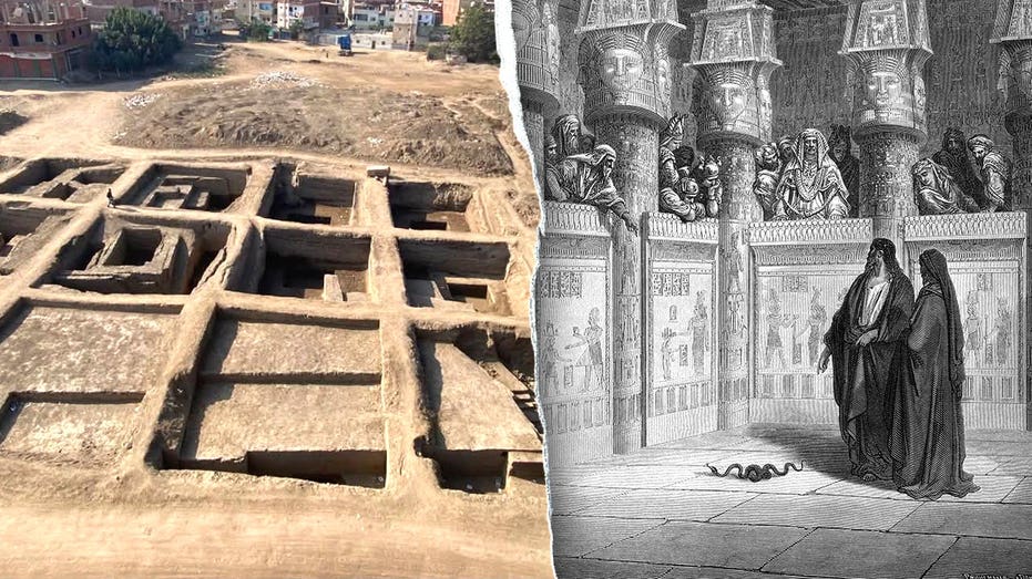 Archaeologists uncover massive artifact depicting pharaoh thought to have challenged Moses in Exodus