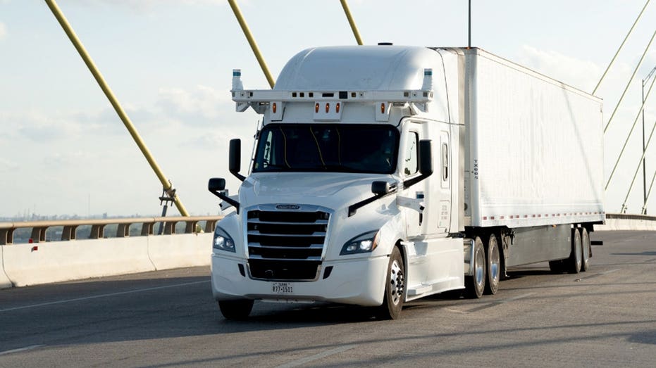 Humanless big rig completes its first US freight run
