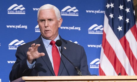 Justice department asks Pence to testify in Trump investigation